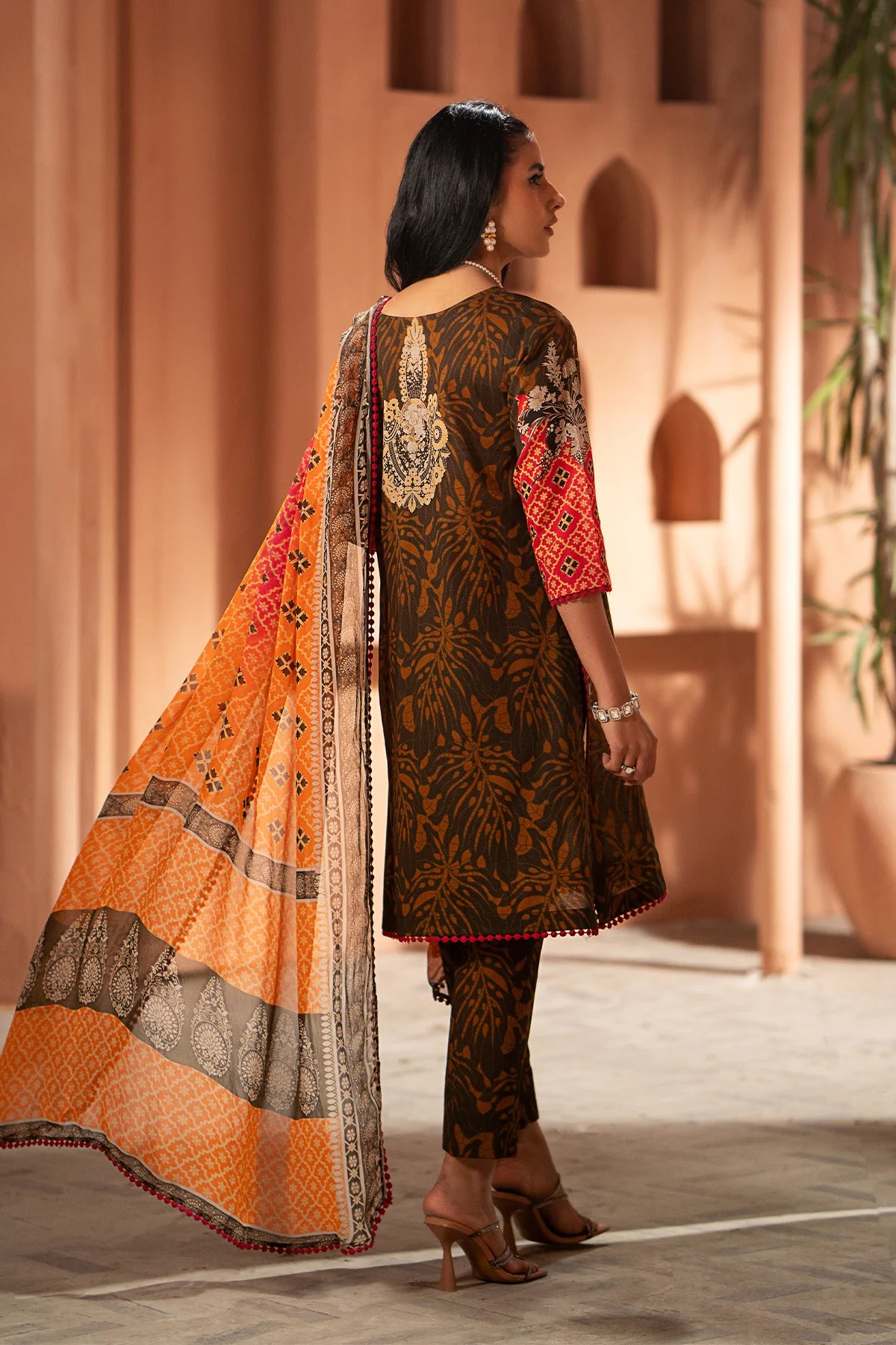 3-PC Unstitched Printed Karandi Collection