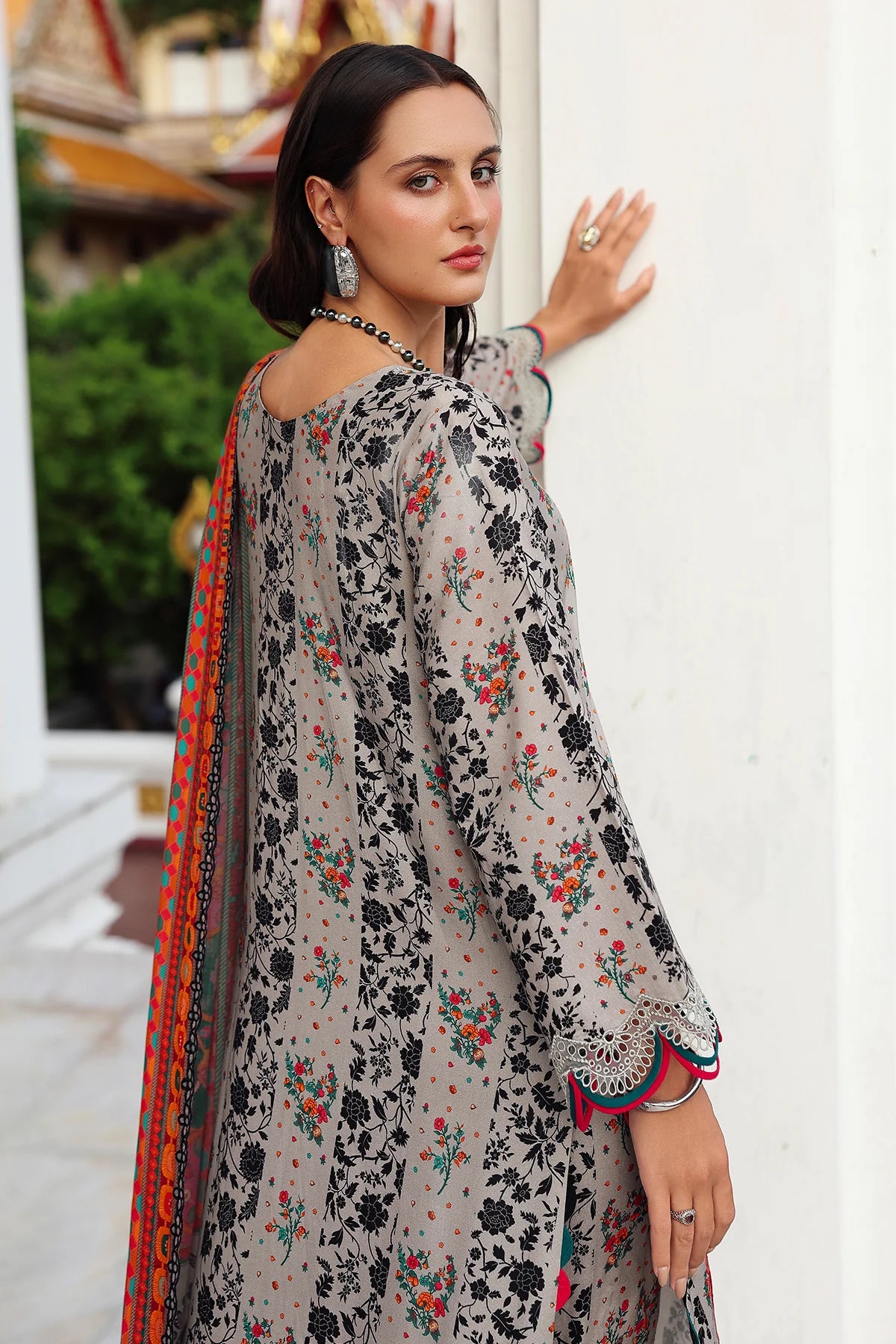 3-PC Unstitched Embroidered Linen Collection