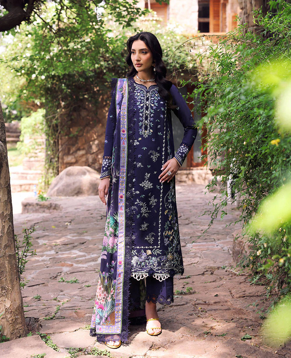 MARIA B Winter 2026 | Dhanak 3PC Heavy Embroidered Ensemble